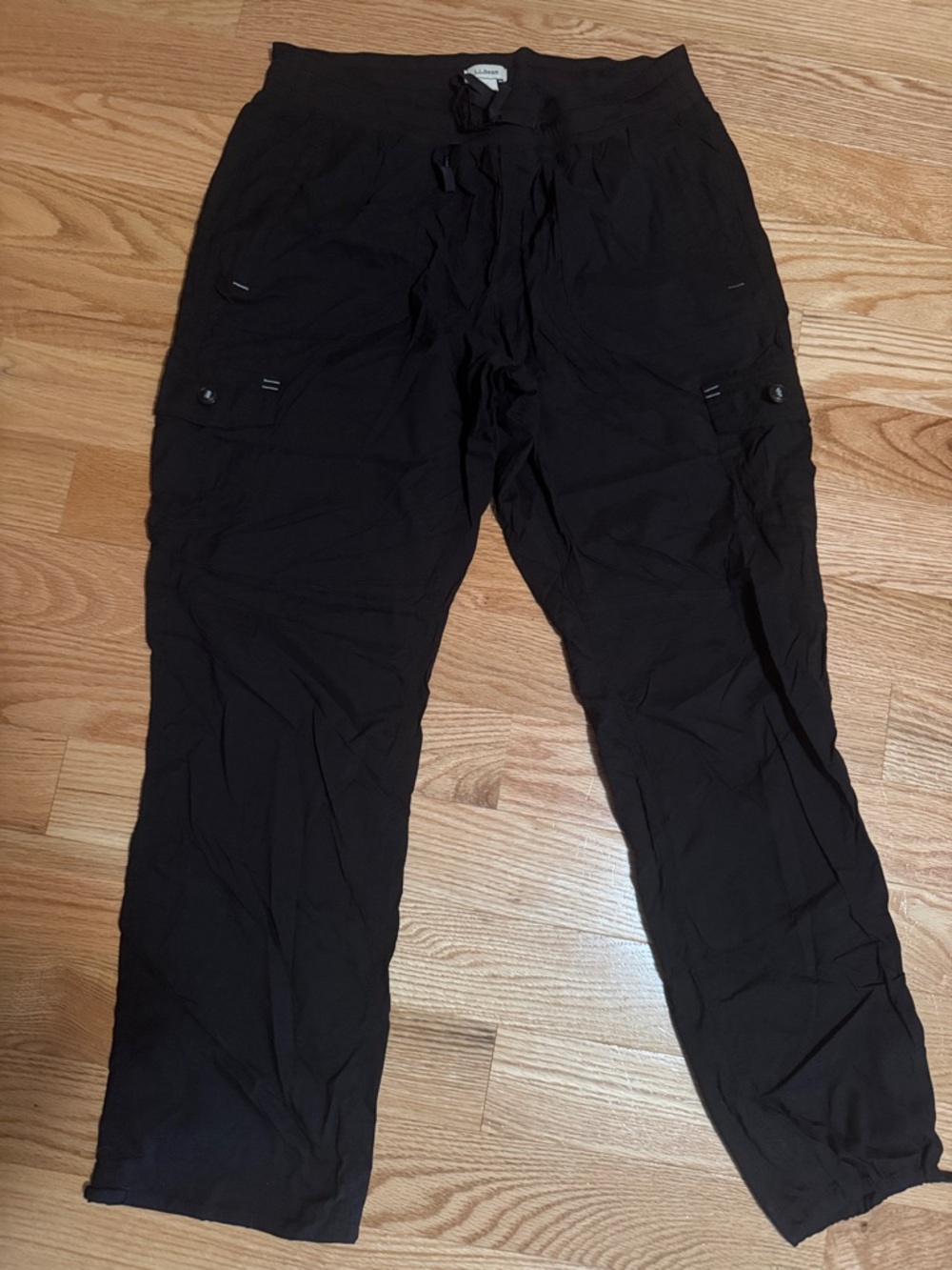 Women’s LLBean Hiking Outdoors Pants Nylon Size Large